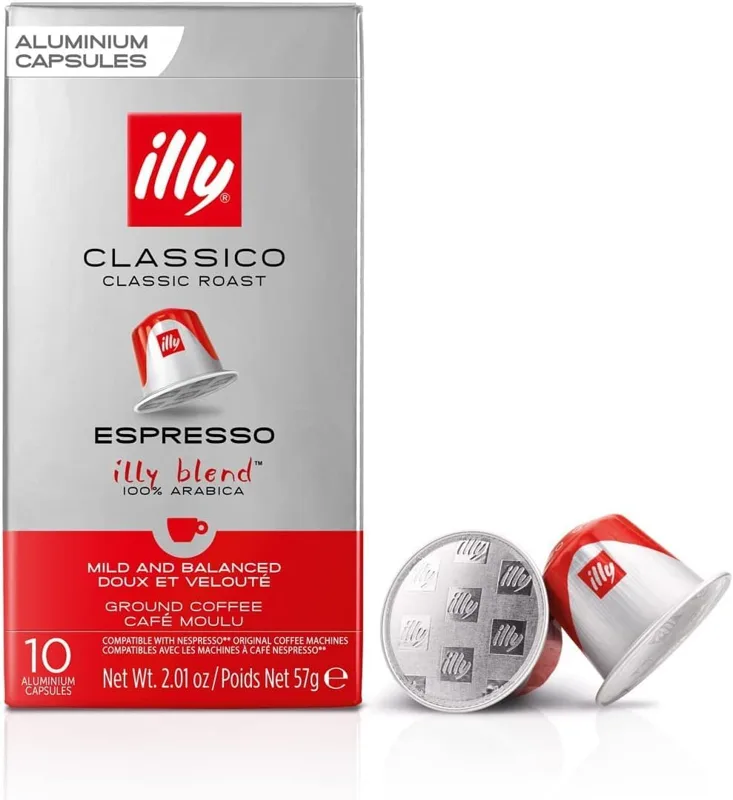 Illy Cápsulas Clássico Compatíveis com Nespresso
