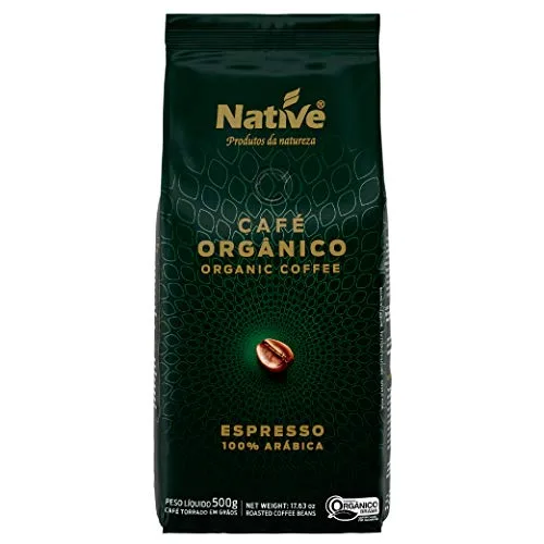 Café Orgânico Torrado em Grãos Native (500 g)