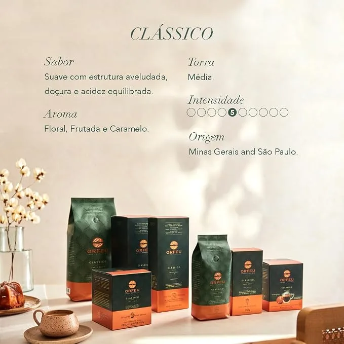 Orfeu Café Clássico em Grãos (1 kg)